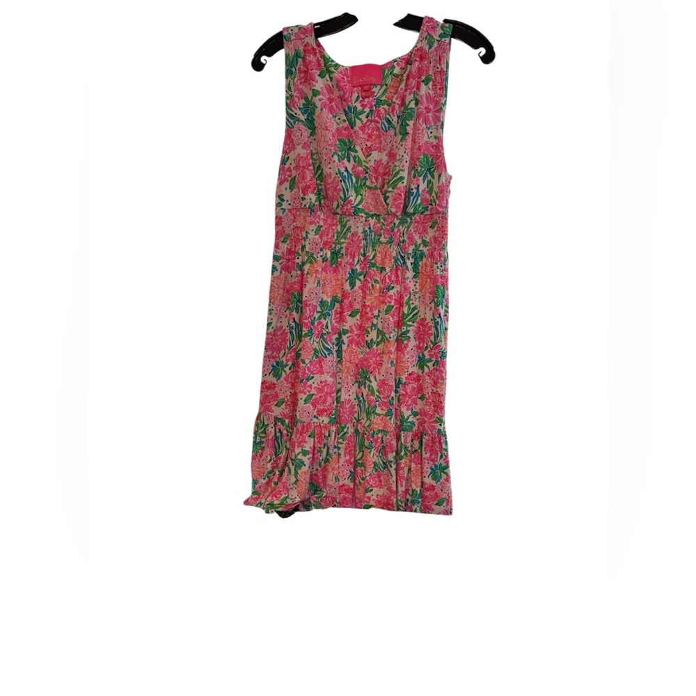 Lilly Pulitzer Pink Floral Mini Dress